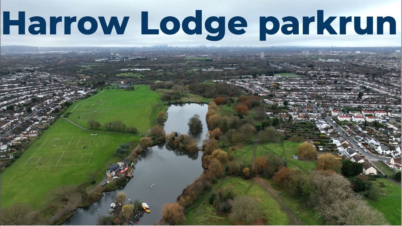 Harrow Lodge parkrun #481 [4K Aerial]