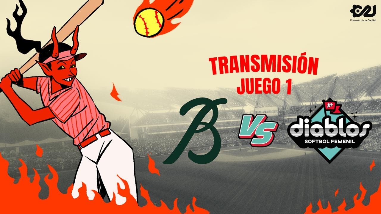 Diablos Rojos Femenil vs Bravas de León | Juego 1 | Capital 21 y Liga Mexicana de Sóftbol