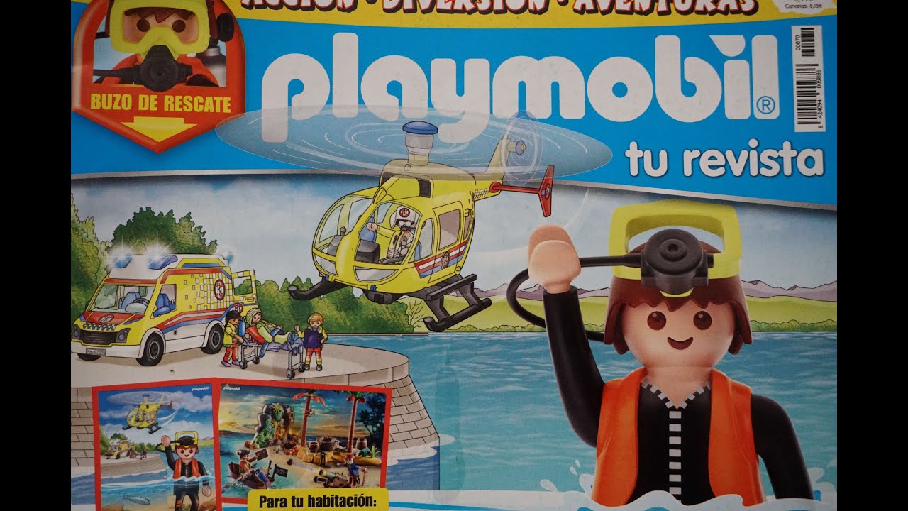 ENSEÑANDO LA REVISTA DE PLAYMOBIL Nº70