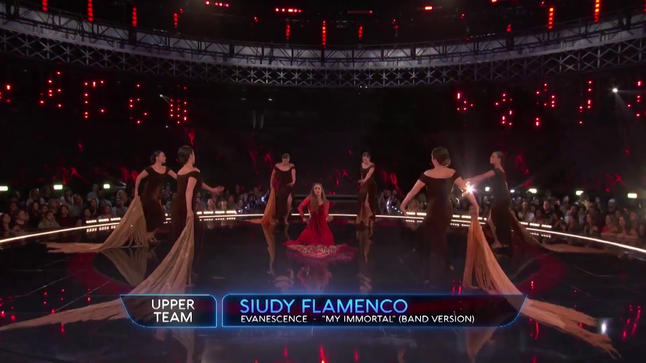 Maria Corina along with Siudy Flamenco  on NBC World Dance
