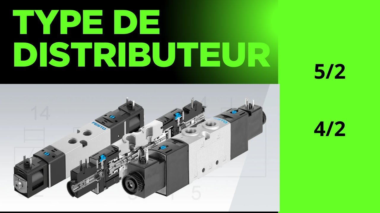 distributeur 4/2 et 5/2         موزع هوائي 4/2 و 5/2