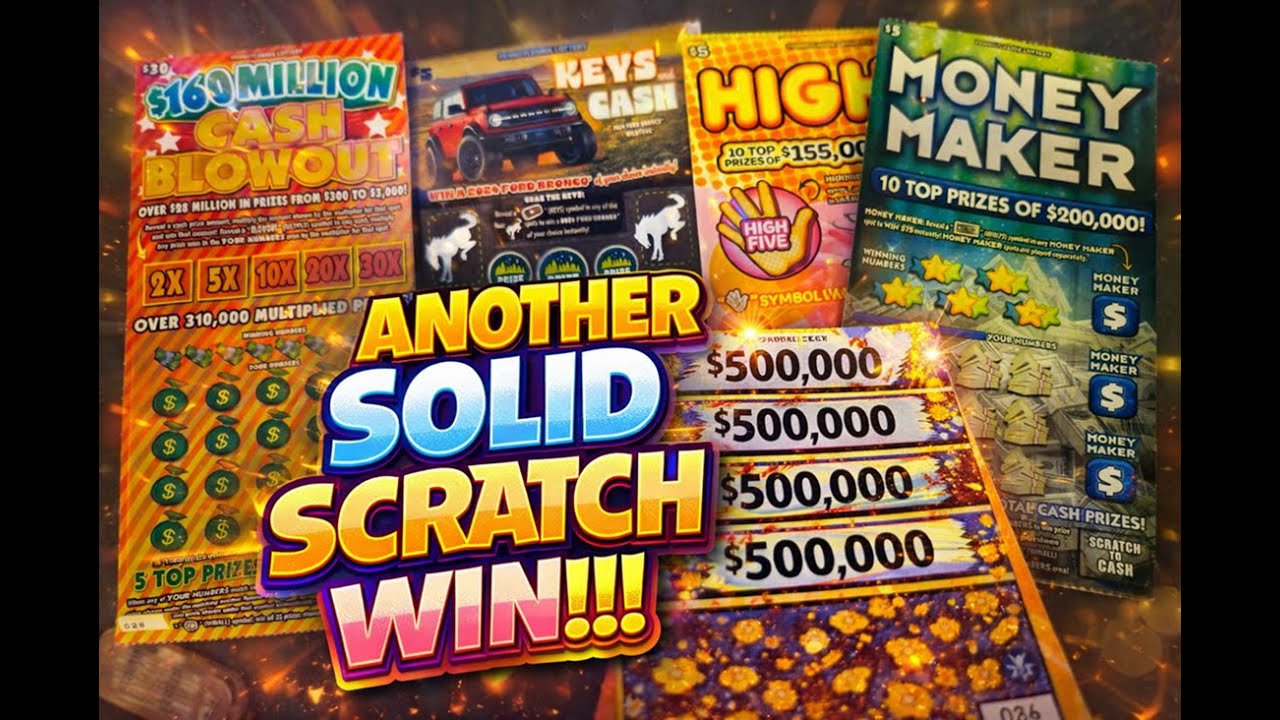 🚨🚨  I Can't Believe What Happened on These Lottery Tickets! 🚨🚨