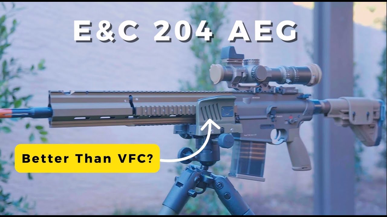 E&C 204 AEG Airsoft Rifle (Better than the HK G28 by VFC?)