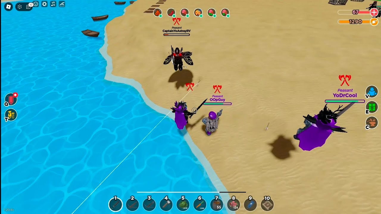 ACS, TBE, ZCD & HD vs TWD, LK & RV | Clan Raid | TSG - Roblox