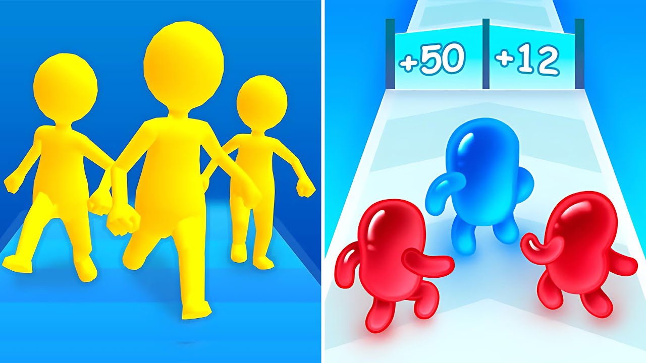 Join Clash 3D Vs Join Blob Clash 3D🍎🌺🍒Walkthrough Max Levels Android IOS Gameplay NT11
