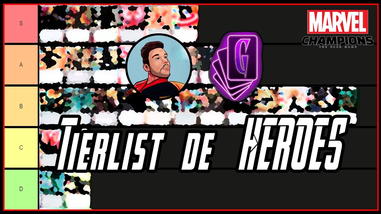 Marvel Champions ⎮ TIERLIST de héroes conjunta ft. GAMBITO ⎮ Dr. Pirri