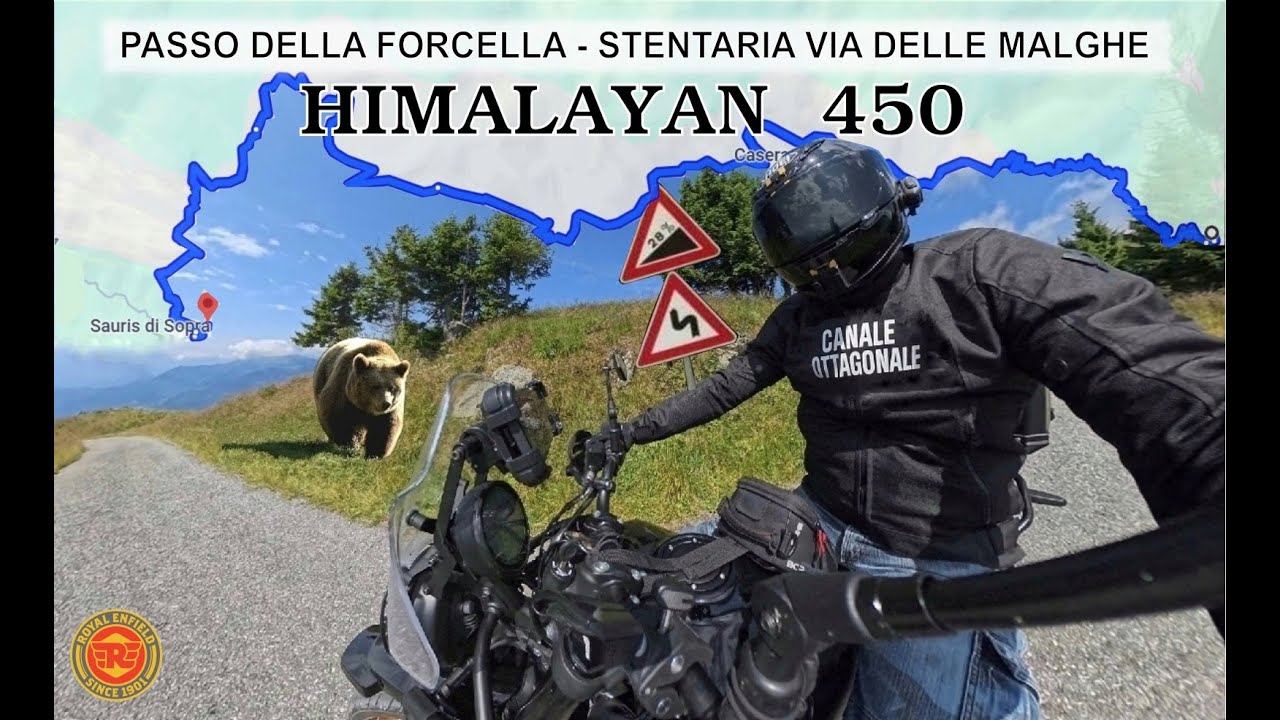 HIMALAYAN 450 - Passo della Forcella - Stentaria e Via delle Malghe