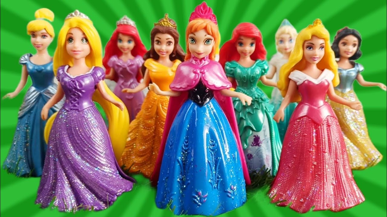 Cute Miniatures Disney Princess Frozen ELSA & Annall! elsa satisfying unboxing