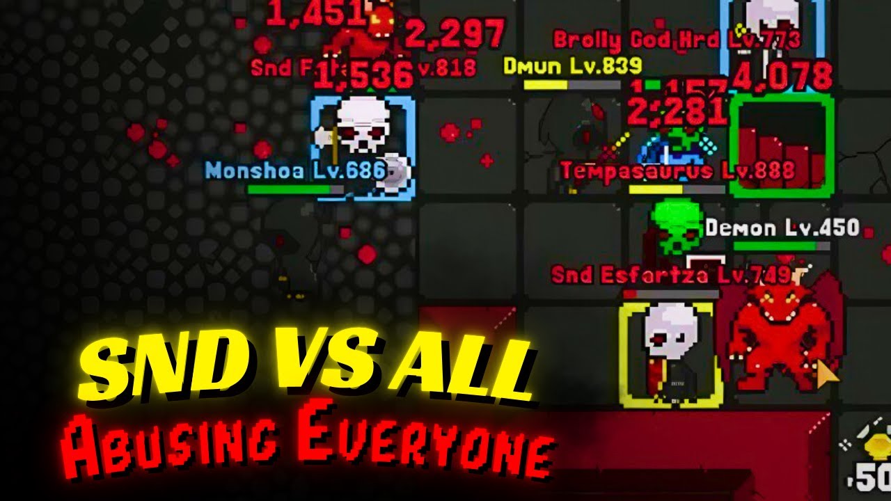 INVASION - SND vs All Servers [Rucoy Online]