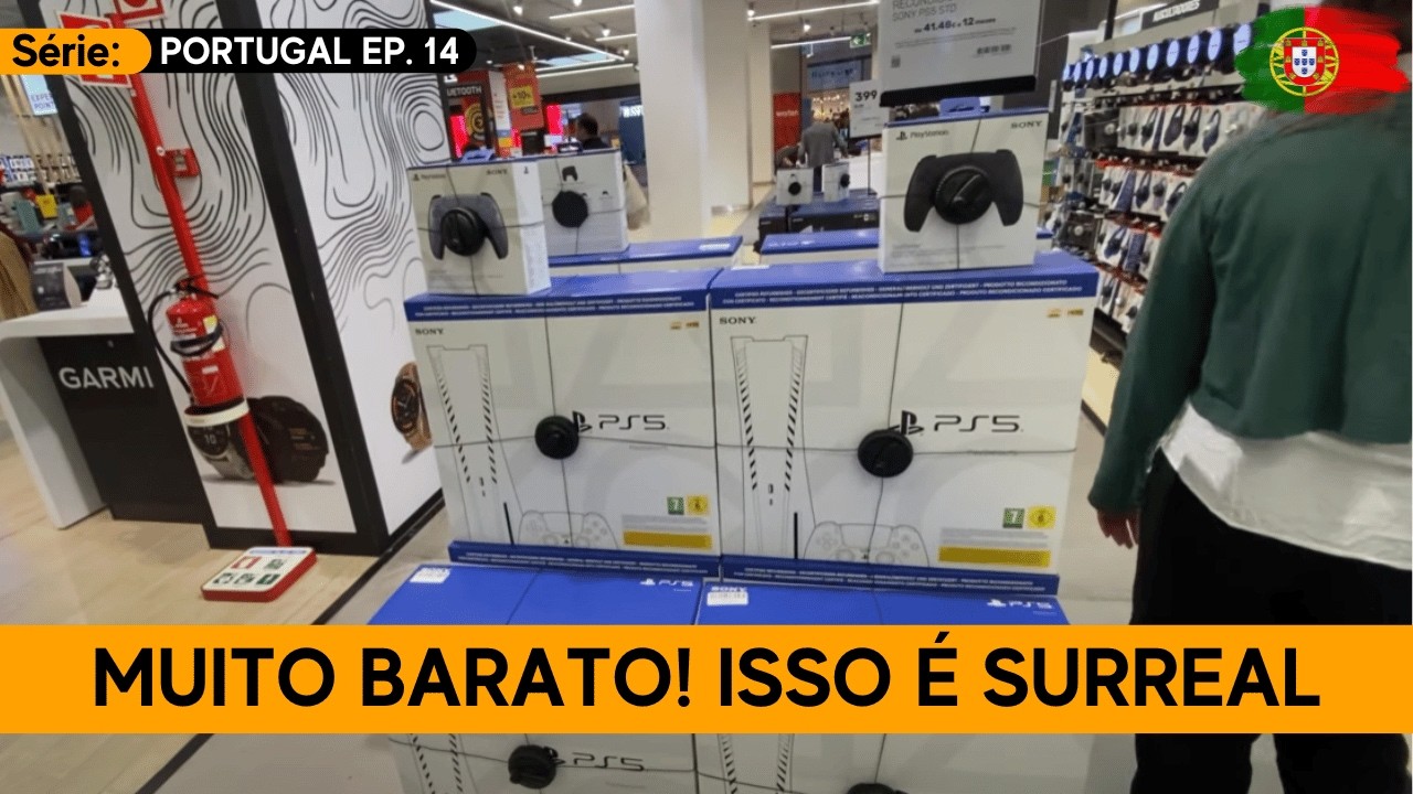 OS PREÇOS DE ELETRÔNICOS E ELETRODOMESTICOS EM PORTUGAL É SURREAL!