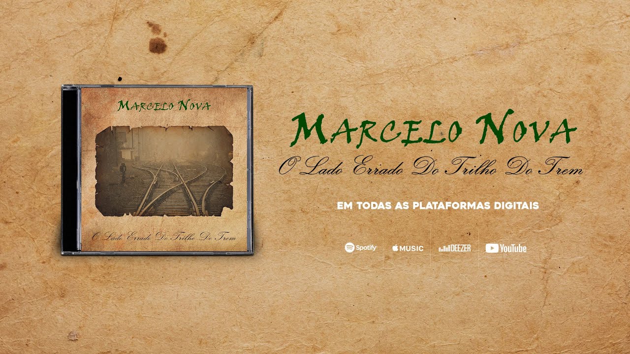 Marcelo Nova - O Lado Errado Do Trilho Do Trem [Lyric Vídeo]