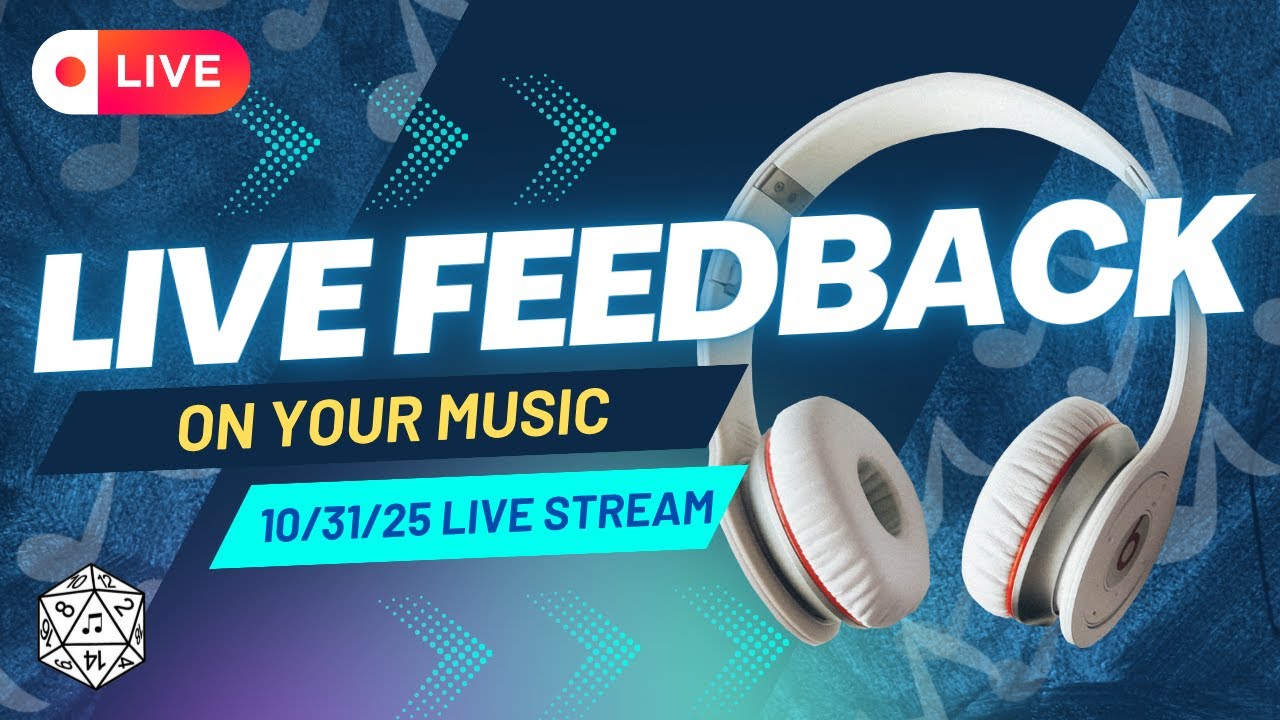 Live Feedback on YOUR Music | Oct. 31st, 2025