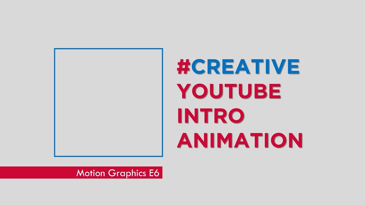 PowerPoint Animation Tutorial: How to make creative YouTube intro | Motion Graphics