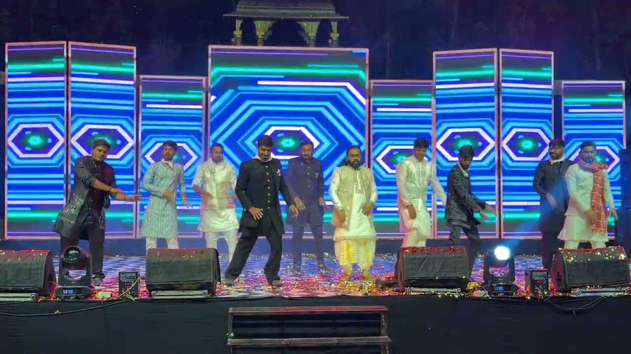 Friends group dance for sangeet performance 