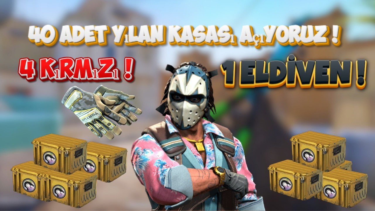 40 ADET YILAN KASASI AÇTIK (YOK BÖYLE ŞANS) ! CS2 KASA AÇILIMI 2026 - HEDİYELİ