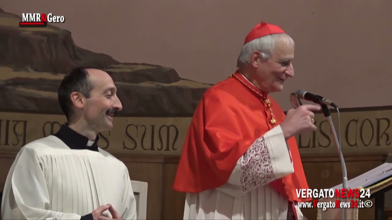 Il Cardinale Matteo Maria Zuppi consegna la comunità di Vergato a don Franco Lodi