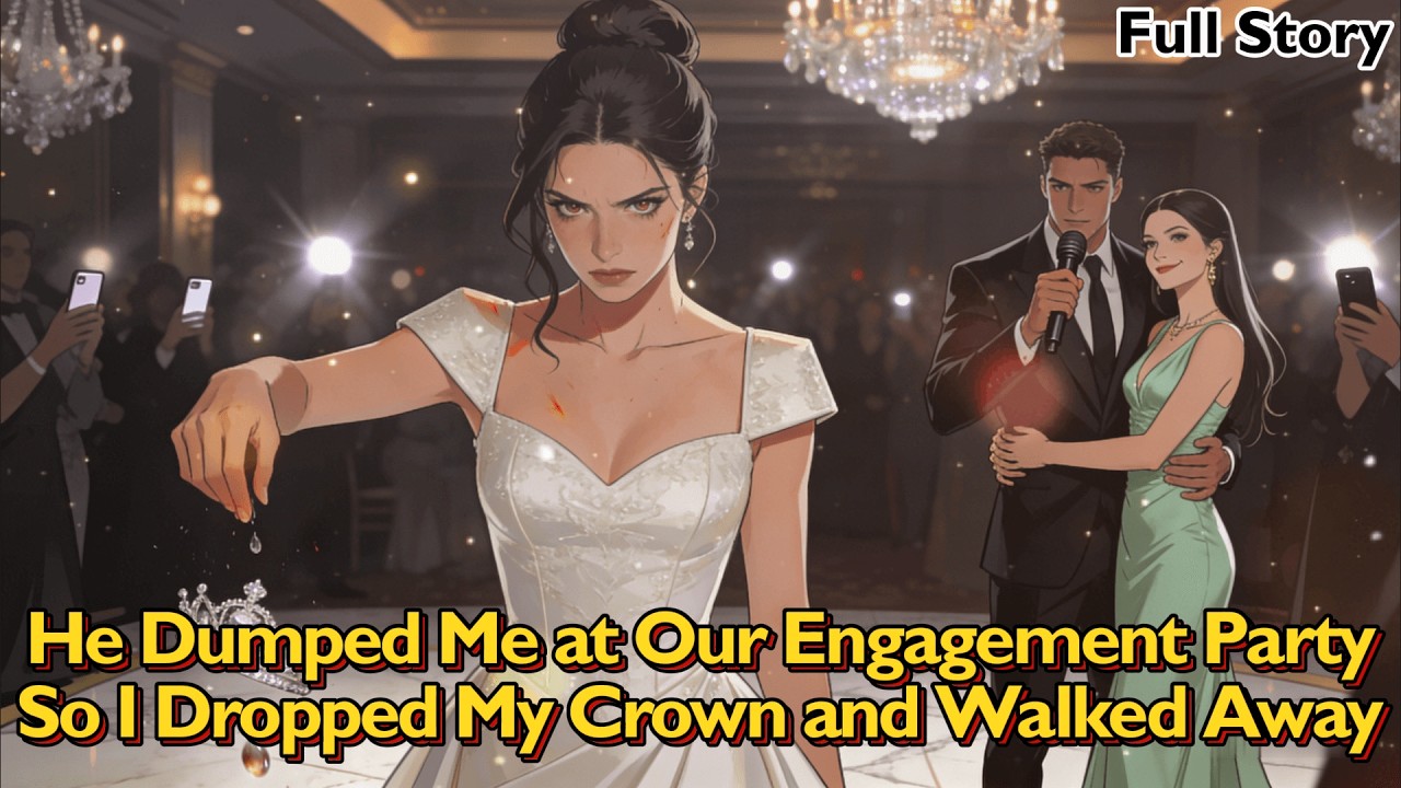 【Spoiled Lovestory】He Dumps Me at Our Engagement Party, I Drop My Crown and Walk Away #audiobook