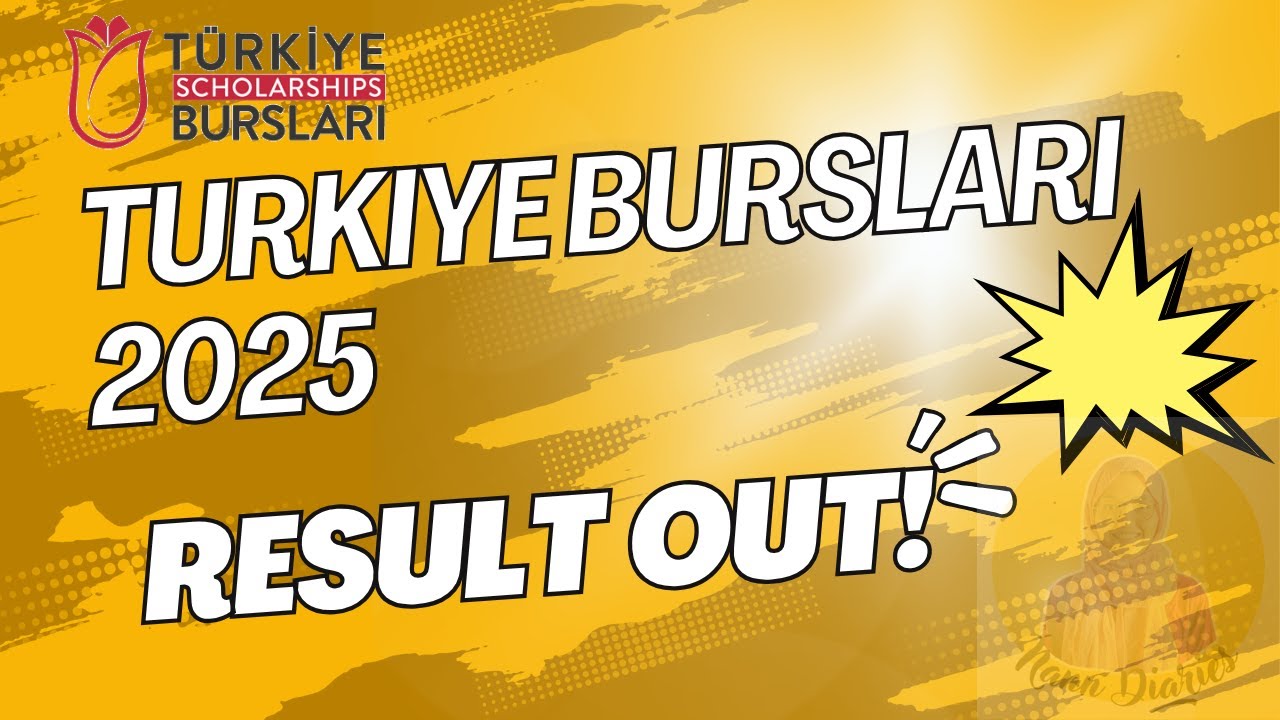 Turkiye Burslari Scholarship 2025 Result is OUT! #t&uuml;rkiyebursları #result