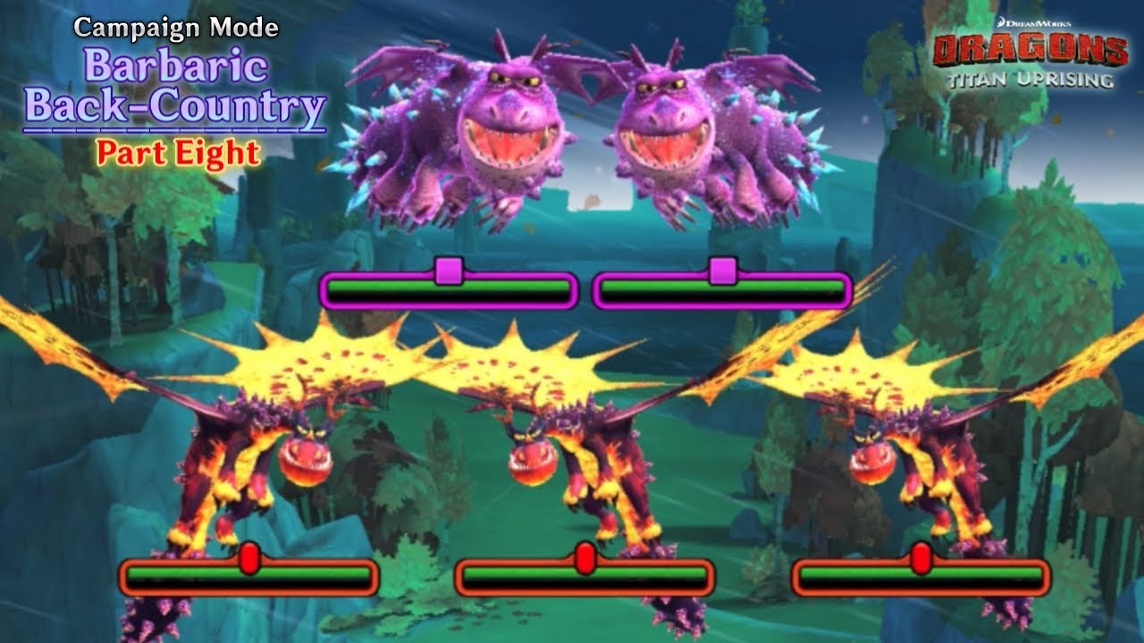 Barbaric Back-Country: Part 8 — Campaign/Story Mode Gameplay | Dragons: Titan Uprising
