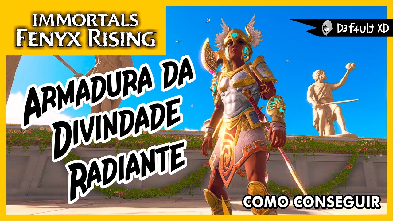 Immortals Fenyx Rising - Armadura da Divindade Radiante (Ultimate Armor) como pegar