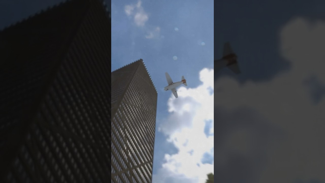 Plane crashes into building! 🤯 | 