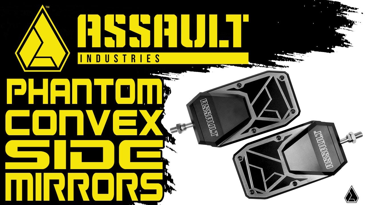 Assault Industries Phantom Convex Side View Mirrors
