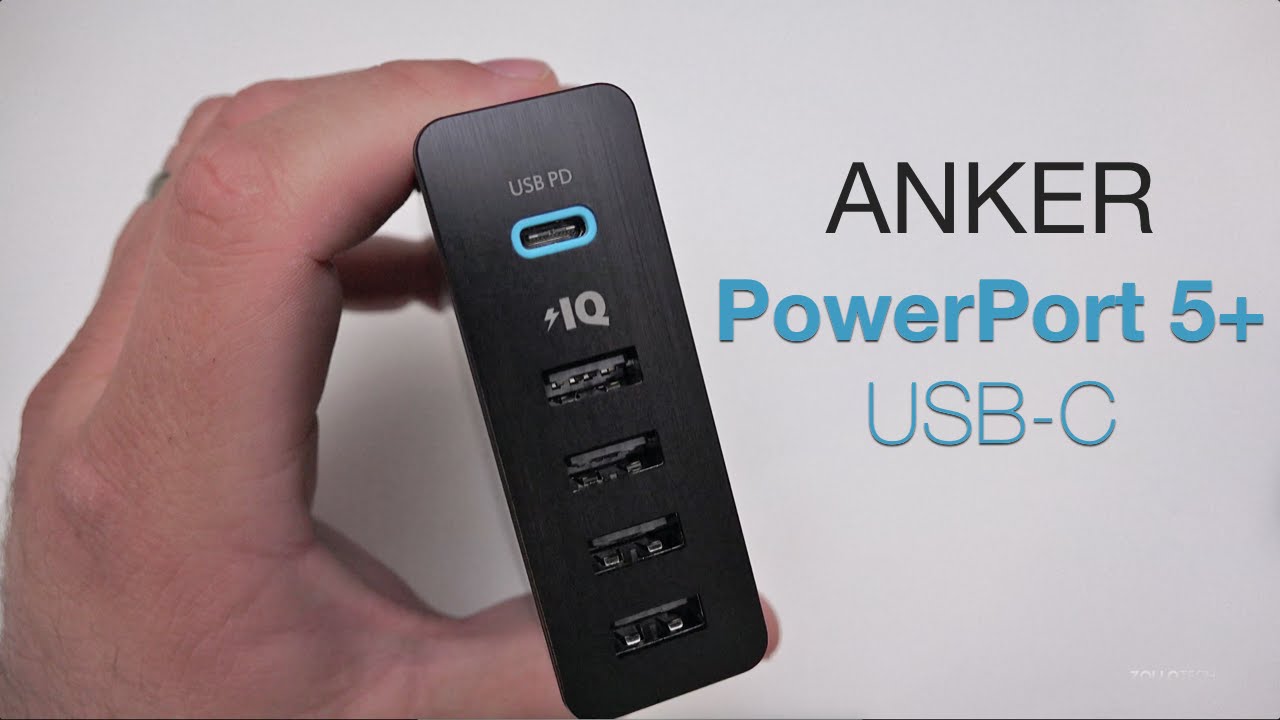 ANKER Powerport 5+ USB-C Review (works with MacBook)