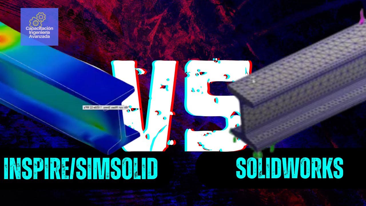 Primeros pasos en Altair Inspire: Comparacion simulacion Simsolid Solidworks curva de convergencia