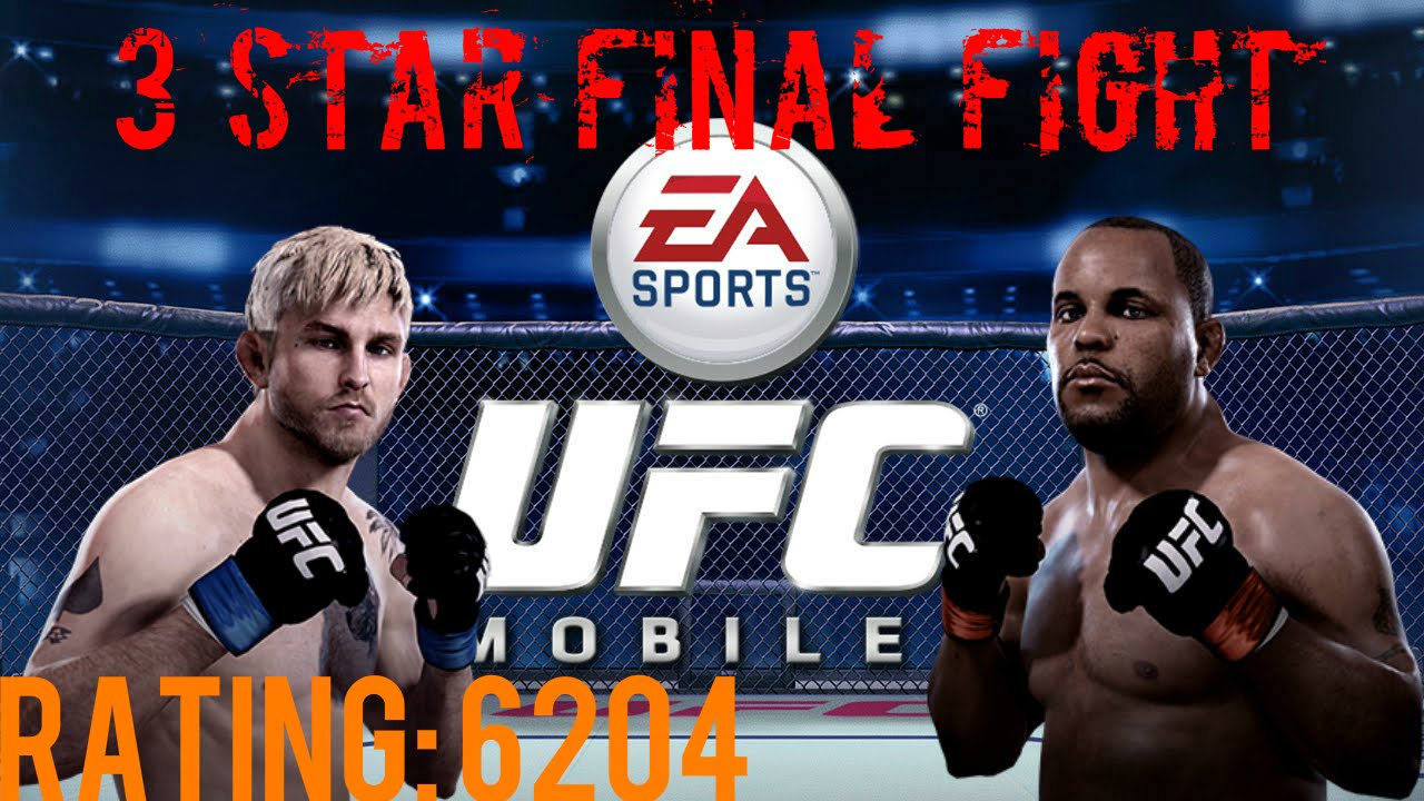 EA SPORTS UFC Mobile - 3 Star Final Fight: Alexander Gustafsson (Purple) Rating 6204