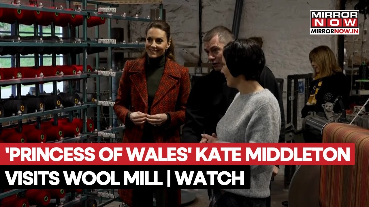 Princess Of Wales, Kate Middleton Visits A Wool Factory, Interacts With Workers & Staff | Watch