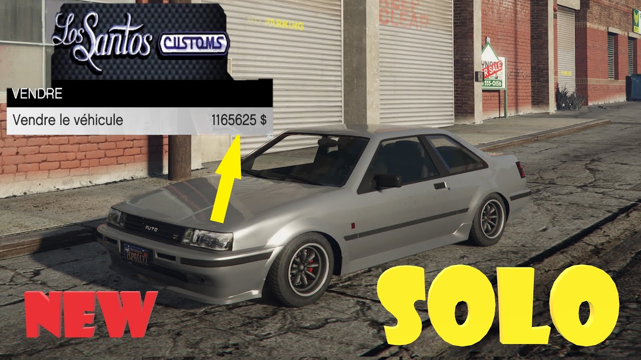 2024✅EXCLU NEW GLITCH SOLO // VENDRE UN VEHICULES DE PNJ A PLUS DE 1 MILLIONS DE DOLLARS EN ILLIMITE