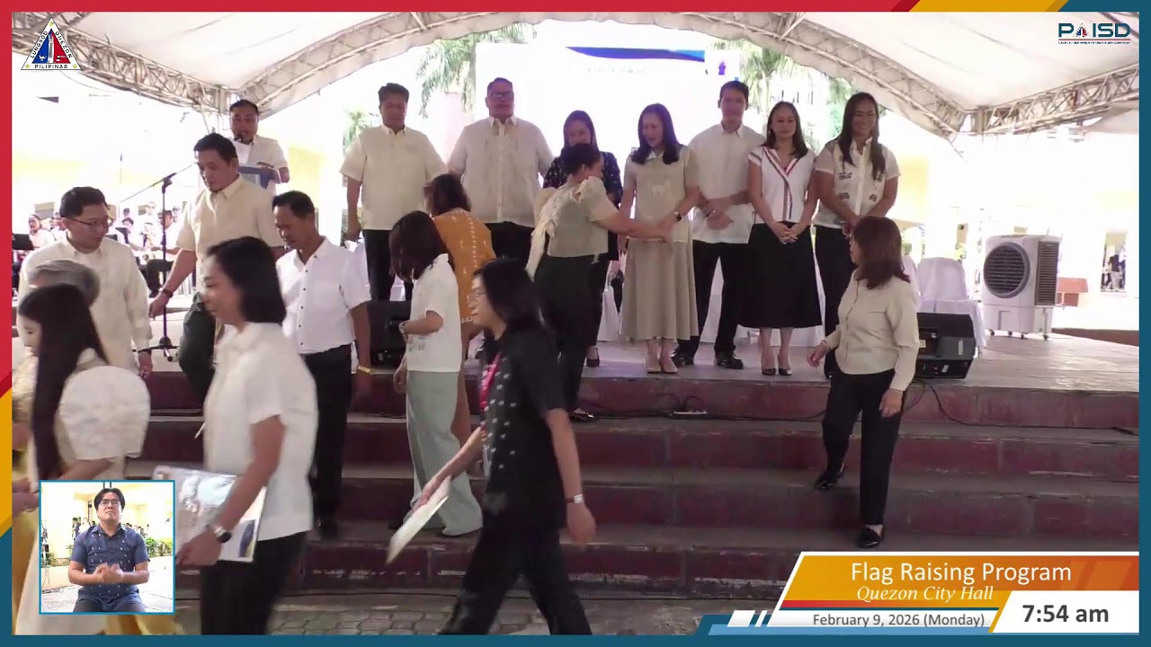 Flag Raising Ceremony at Quezon City Hall | February 9, 2026