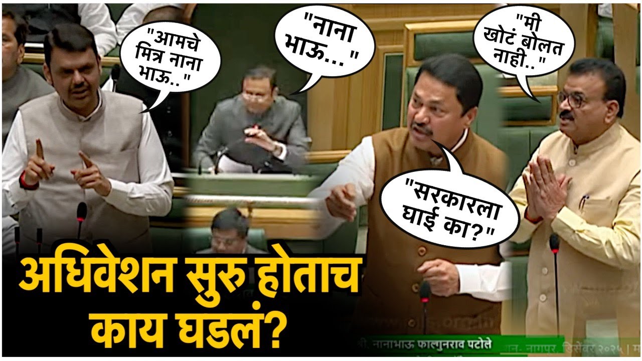 Vidhan Sabha: नाना पटोलेंनी विधानसभेत मांडला 'तो' मुद्दा; फडणवीस काय म्हणाले?