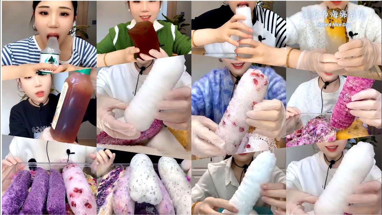 YY BOTTLE ICE EATING ASMR COLLECTION 