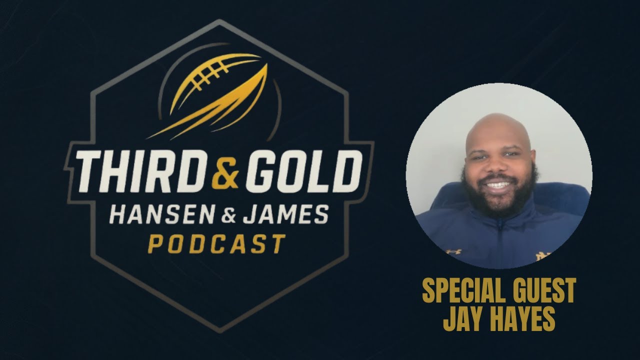 Third & Gold: Jay Hayes shares his college journey and why he returned to work at Notre Dame