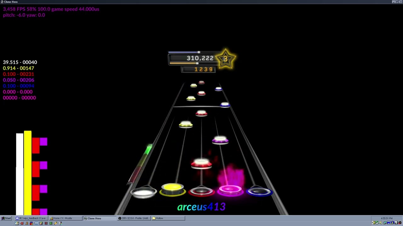 Hollow (GH3 Accurate) Chart Preview