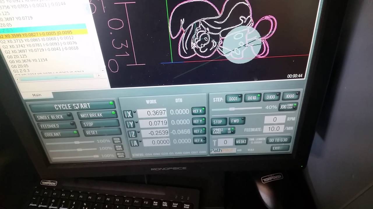 Testing the Tormach Diamond Engraver on a SAK blade