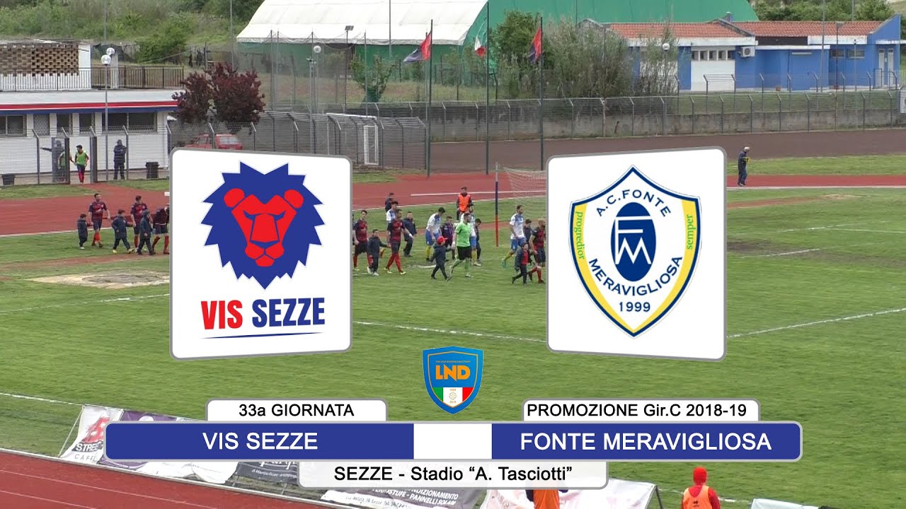 Calcio: Vis Sezze vs Fonte Meravigliosa - highlights e interviste