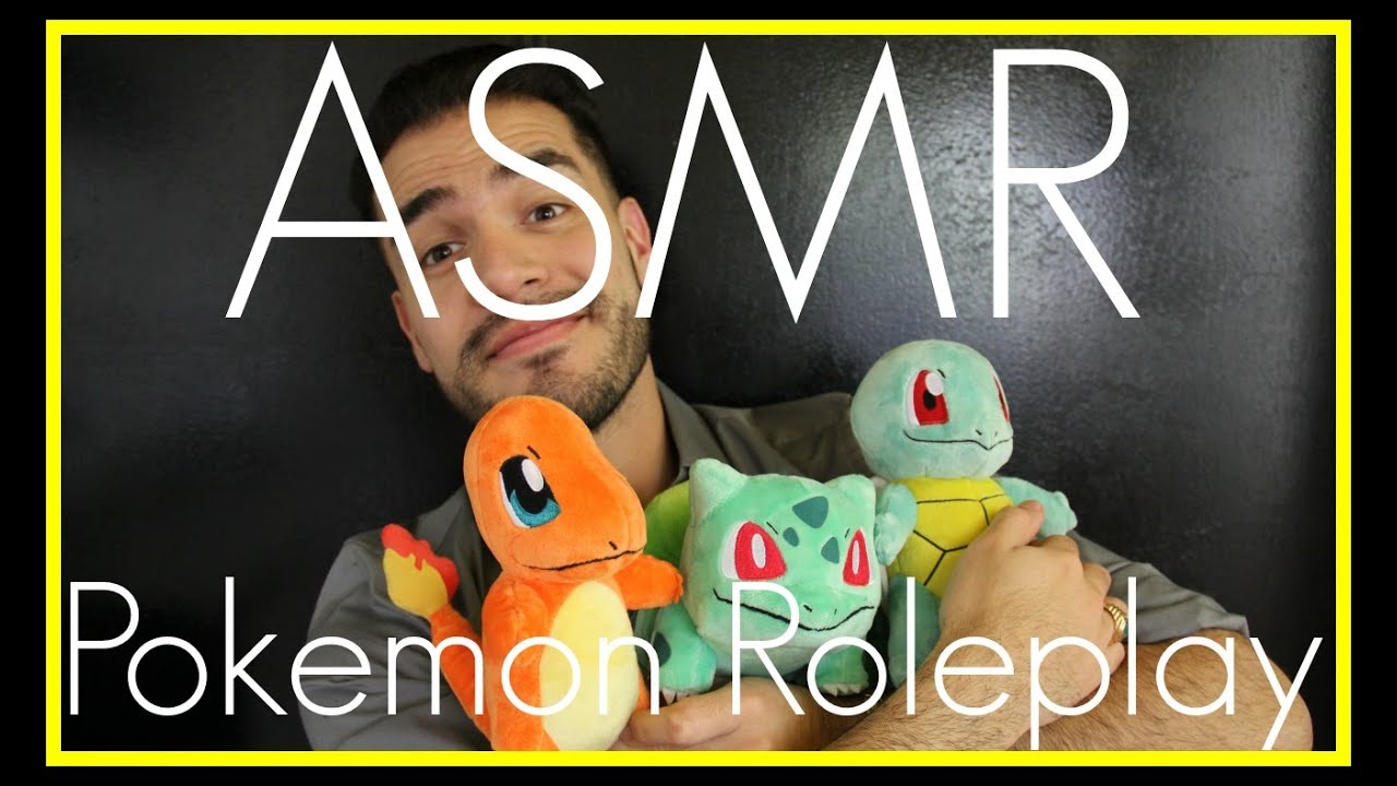 3D ASMR - Pokemon Roleplay (Male Whisper & Ambient Sound that Include Water, Fire, & Grass Sounds)