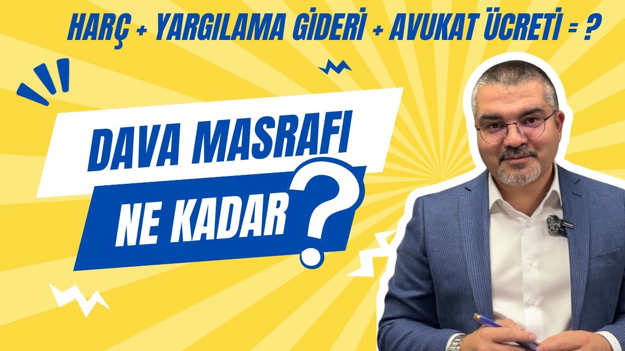 Dava Açmak Ne Kadara Mal Olur? ⚖️ 2025 Vergi Dava Masrafları, Harçlar, Giderler, Avukat Ücretleri