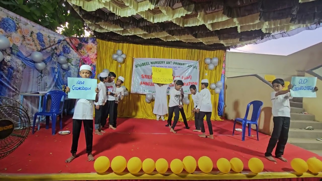 #oldvsnewgeneration #mime #annualday #celebration 