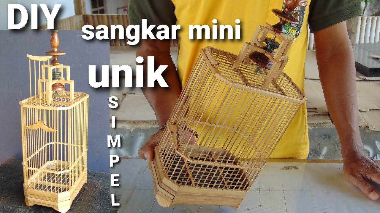(S.56) Cara membuat sangkar kotak segi 8