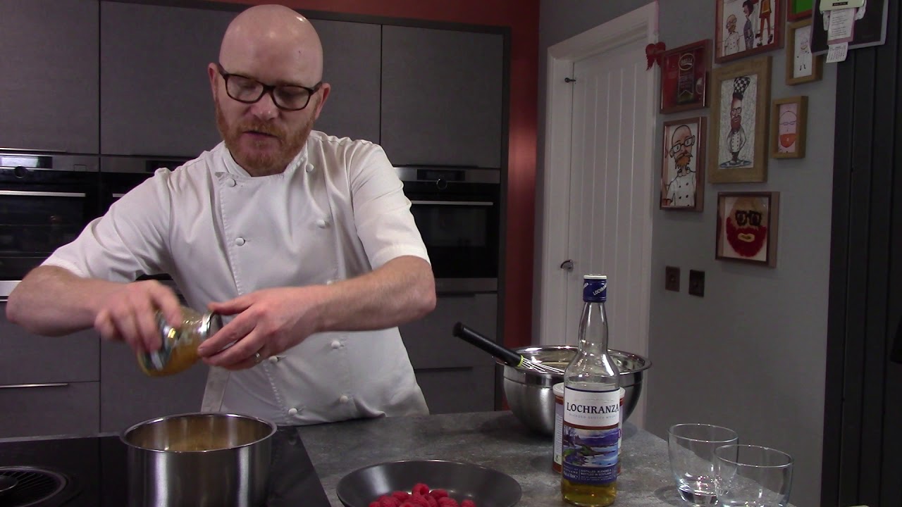 Chef Gary Maclean Makes Cranachan for  Chicago Scots