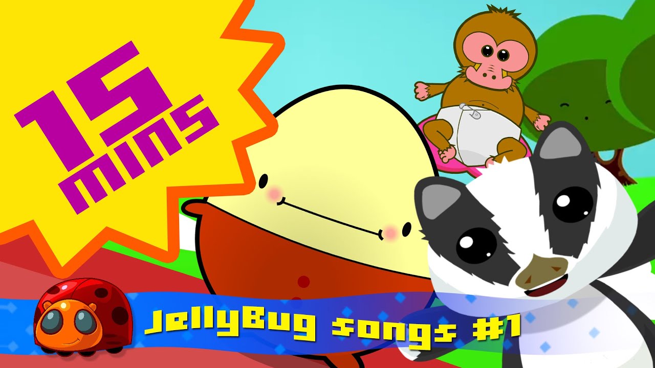 JellyBug Songs Collection 1 : 15 minutes
