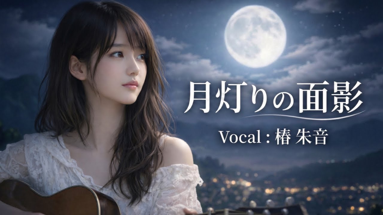 月灯りの面影 — 椿 朱音 (Official Audio)｜Moonlit Japanese Emotional Ballad