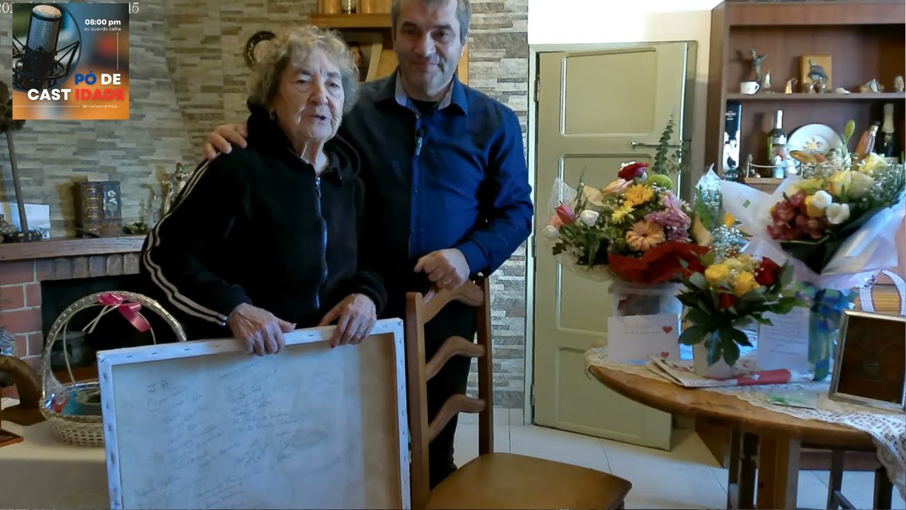 Rui Alves convida Antónia Dias de Carvalho, aos 85 anos de idade lançou o seu primeiro CD de fados.