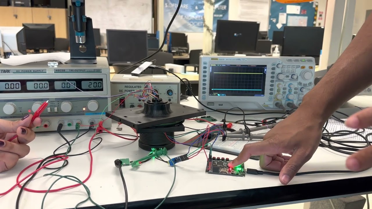 Successful PCB slip ring testing