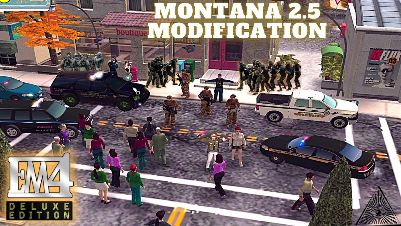Emergency 4 Hostage taking S.W.A.T response MONTANA MOD 2.5 realism