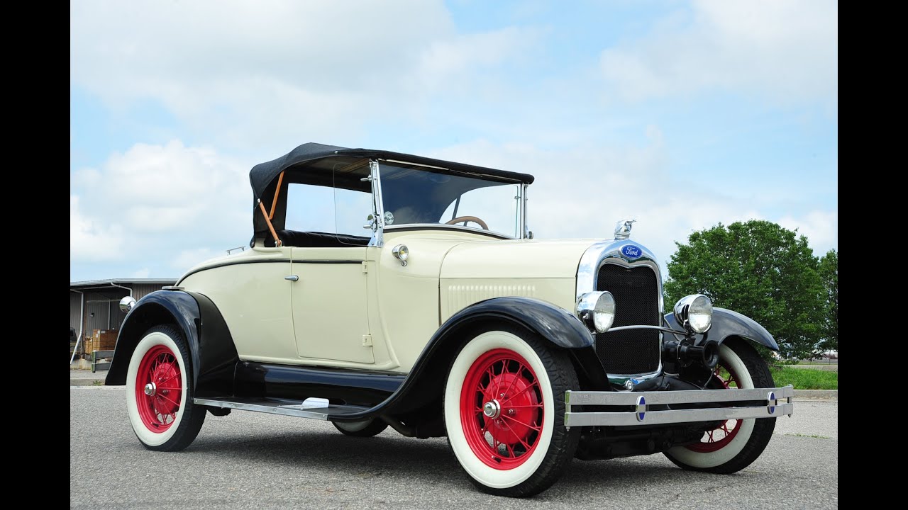 Davis AutoSports 1980 Shay Motors 1929 Ford Model A / Only 11k Miles / Gorgeous / For Sale