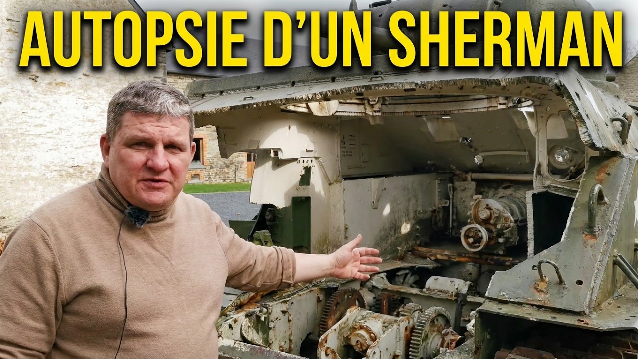 Autopsie d’un tank Sherman M4
